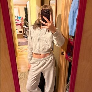 No Boundaries Gray Track Pants & Joggers